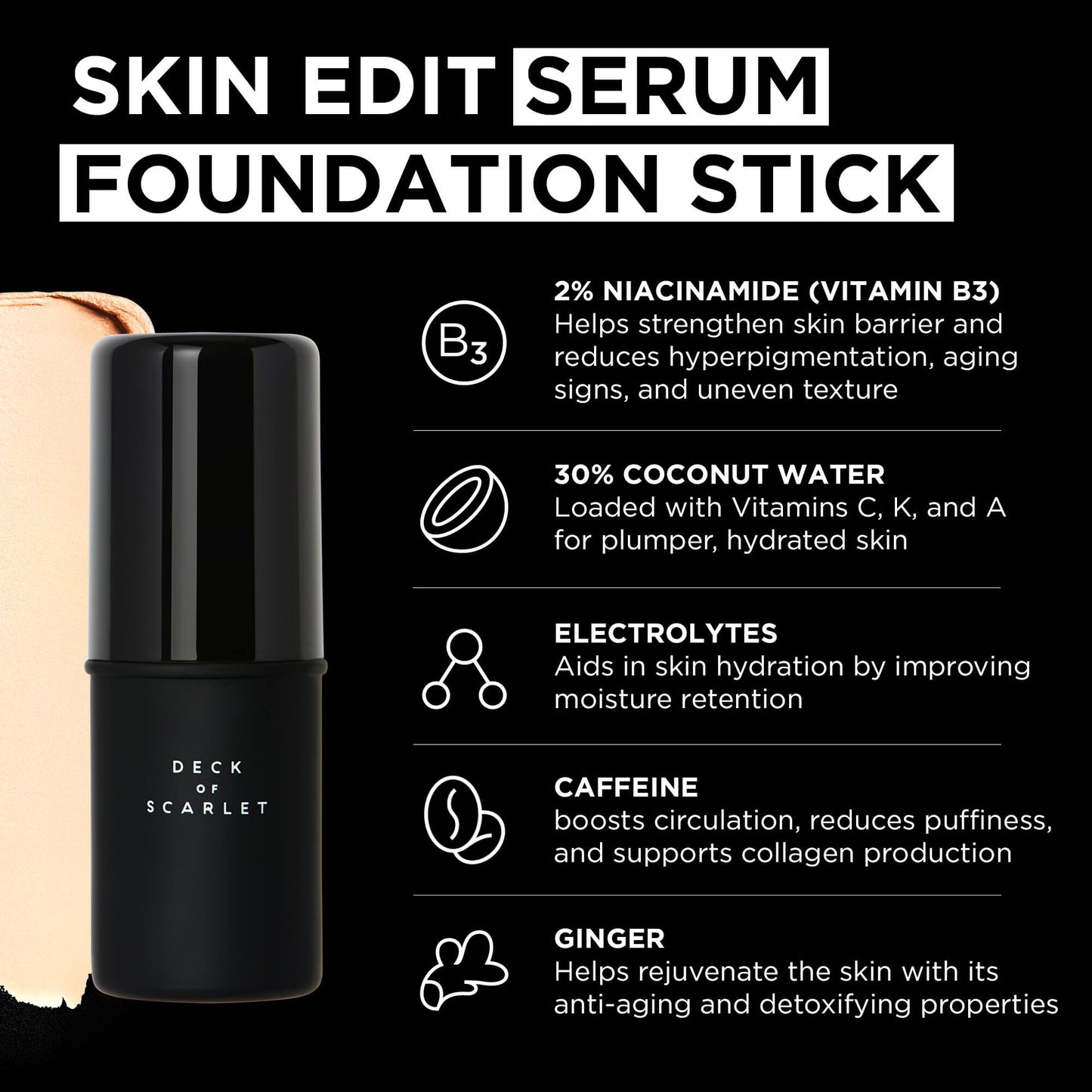 Skin Edit Serum Foundation Stick